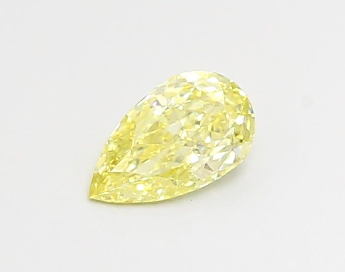 0.42 Ct. Fancy Intense Yellow Pear Lab Grown Diamond