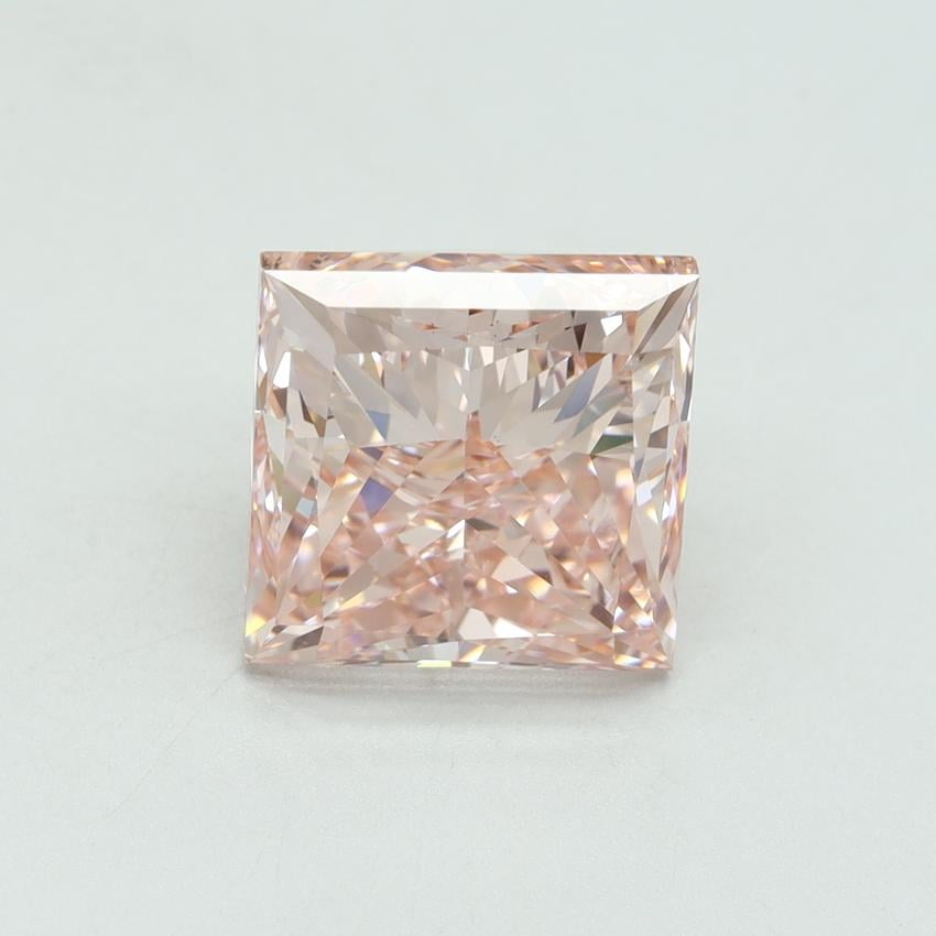 5.00 Ct. Fancy Intense Pink Princess Lab Grown Diamond