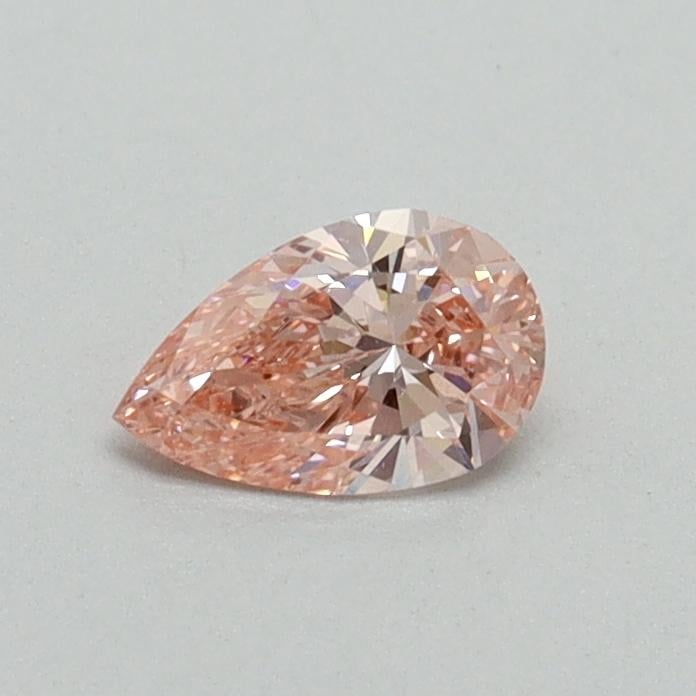 0.30 Ct. Fancy Vivid Pink Pear Lab Grown Diamond