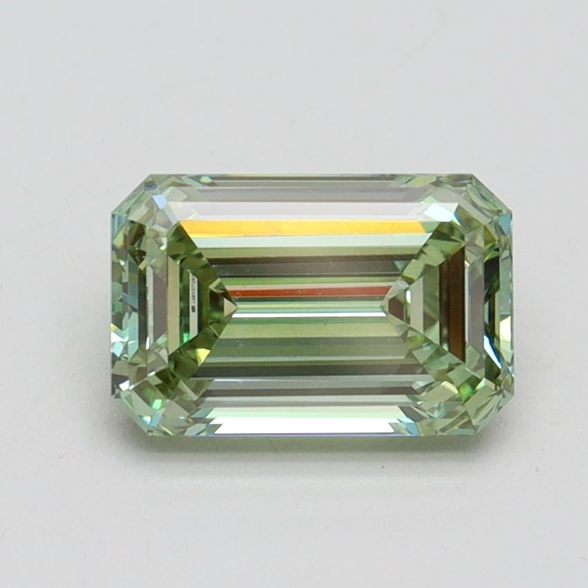 1.59 Ct. Fancy Intense Green Emerald Lab Grown Diamond