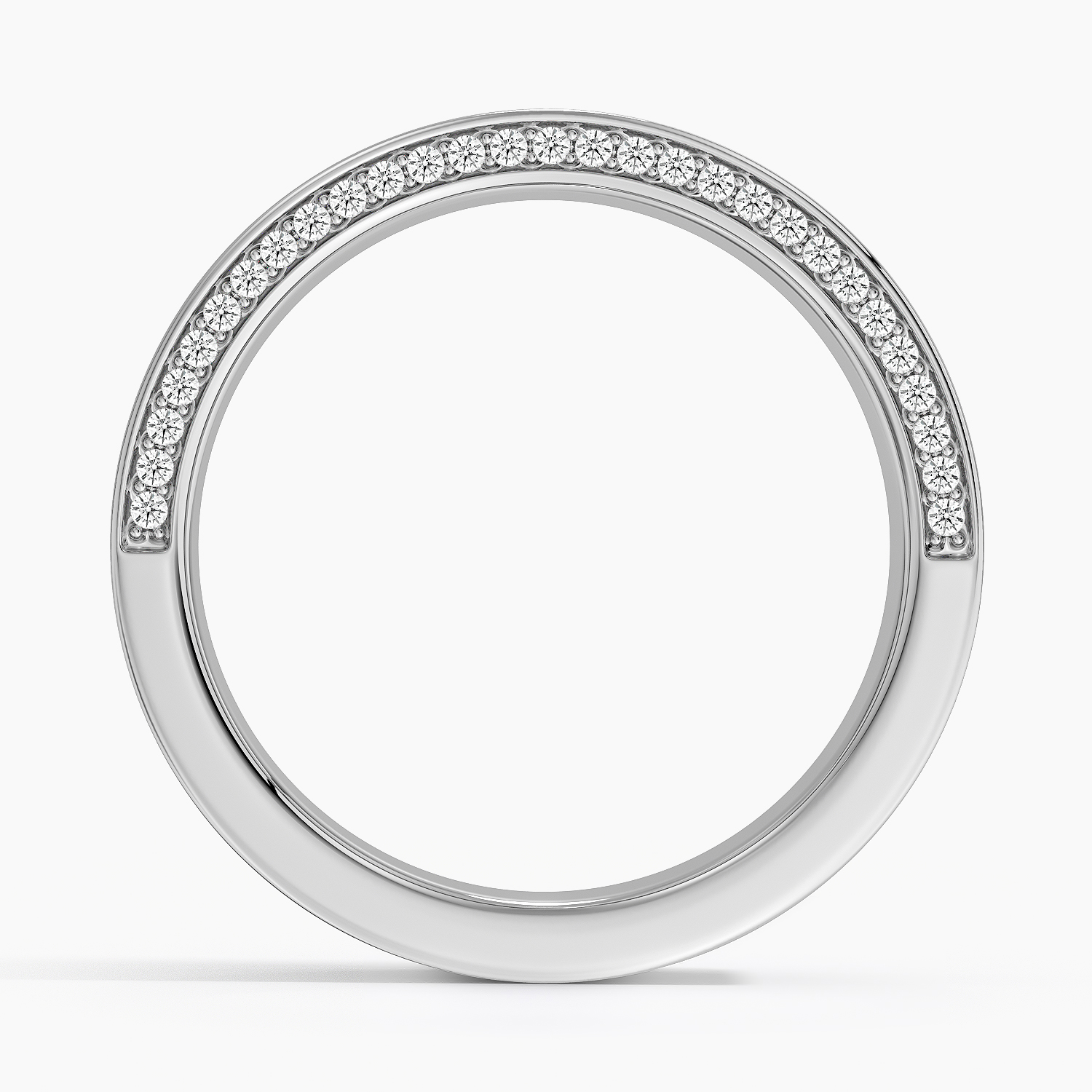 Platinum Mojave 6mm Diamond Wedding Ring