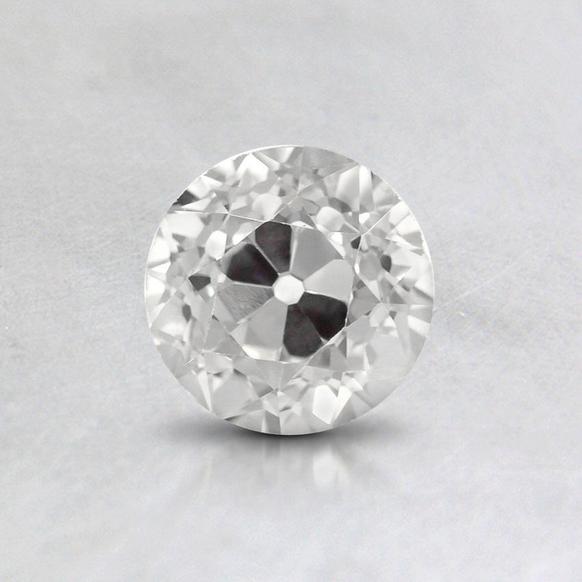 0.50 Carat, F Color, VS2 Clarity, Round Old European Cut Diamond
