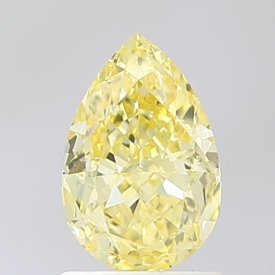 1.42 Ct. Fancy Intense Yellow Pear Lab Grown Diamond