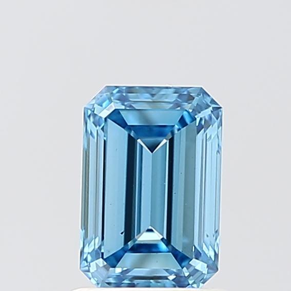 1.04 Ct. Fancy Vivid Blue Emerald Lab Grown Diamond
