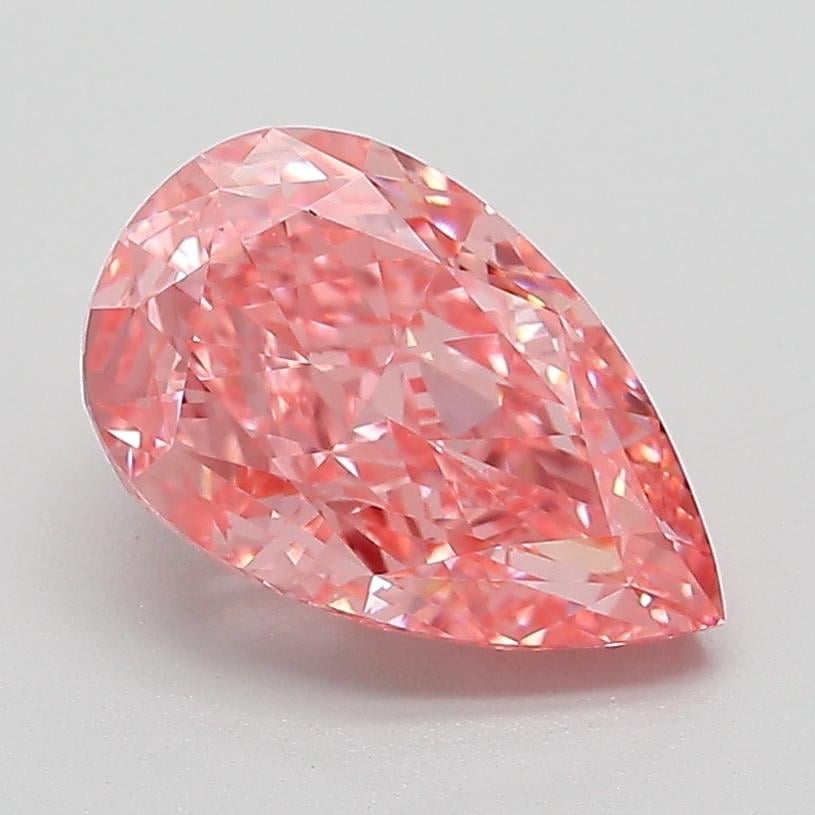 2.09 Ct. Fancy Pink Pear Lab Grown Diamond