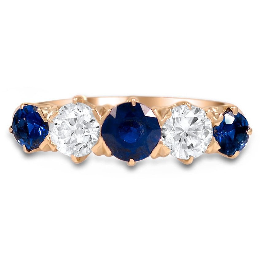 Retro Sapphire Vintage Ring