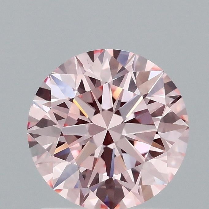 1.44 Ct. Fancy Intense Pink Round Lab Grown Diamond