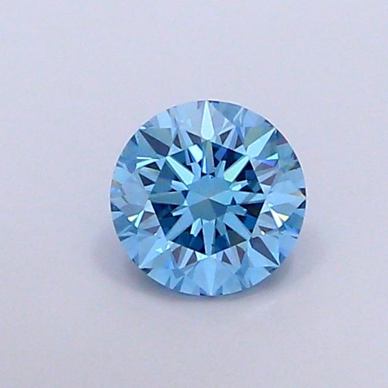 1.93 Ct. Fancy Vivid Blue Round Lab Grown Diamond