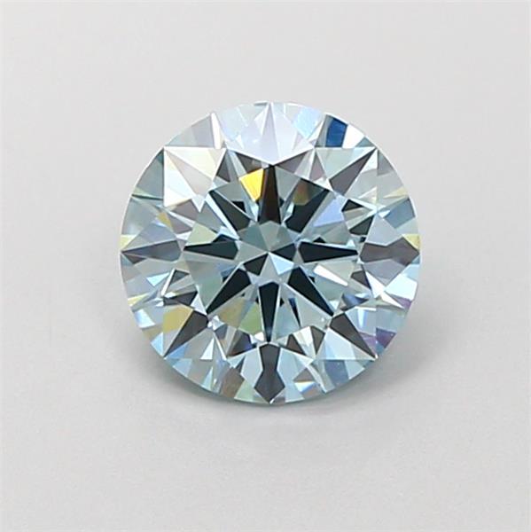 1.01 Ct. Fancy  Blue Round Lab Grown Diamond