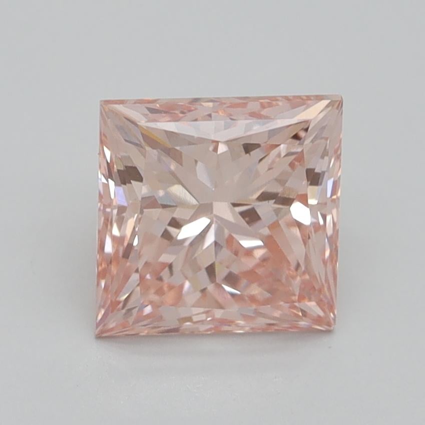 1.80 Ct. Fancy Intense Pink Princess Lab Grown Diamond