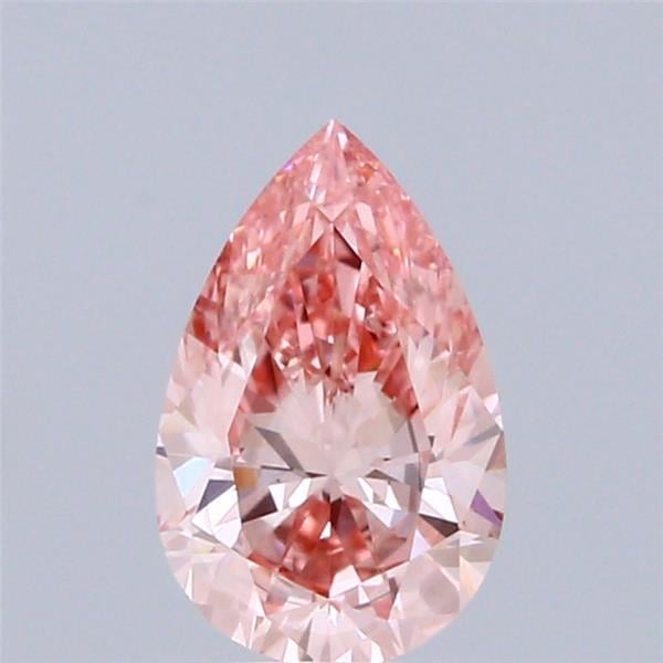 1.02 Ct. Fancy Vivid Pink Pear Lab Grown Diamond