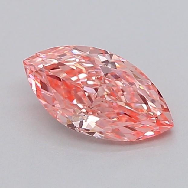 0.31 Ct. Fancy Vivid  Pink Marquise Lab Grown Diamond