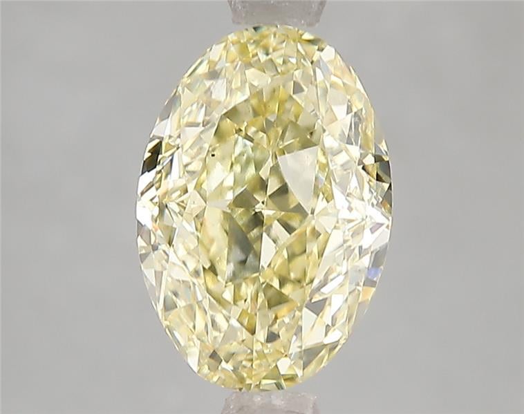 3.03 Ct. Fancy Intense Yellow Oval Lab Grown Diamond