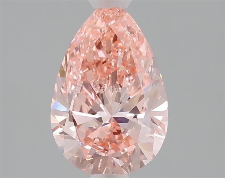 1.31 Ct. Fancy Vivid Pink Pear Lab Grown Diamond