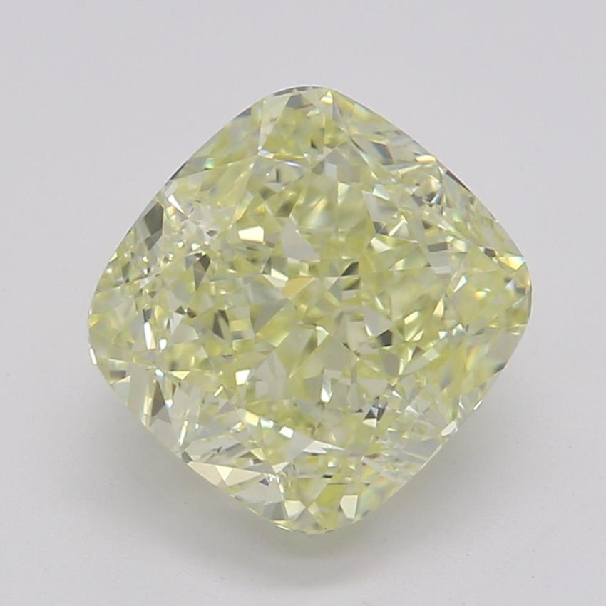 1.52 Ct. Fancy Light Yellow Cushion Diamond