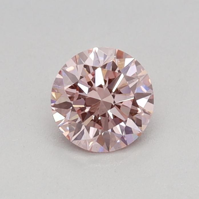 0.29 Ct. Fancy Intense Pink Round Lab Grown Diamond