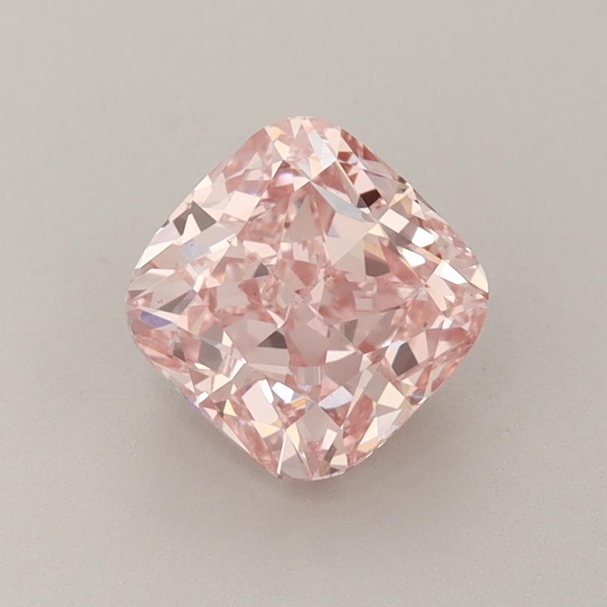 1.54 Ct. Fancy Pink Cushion Lab Grown Diamond