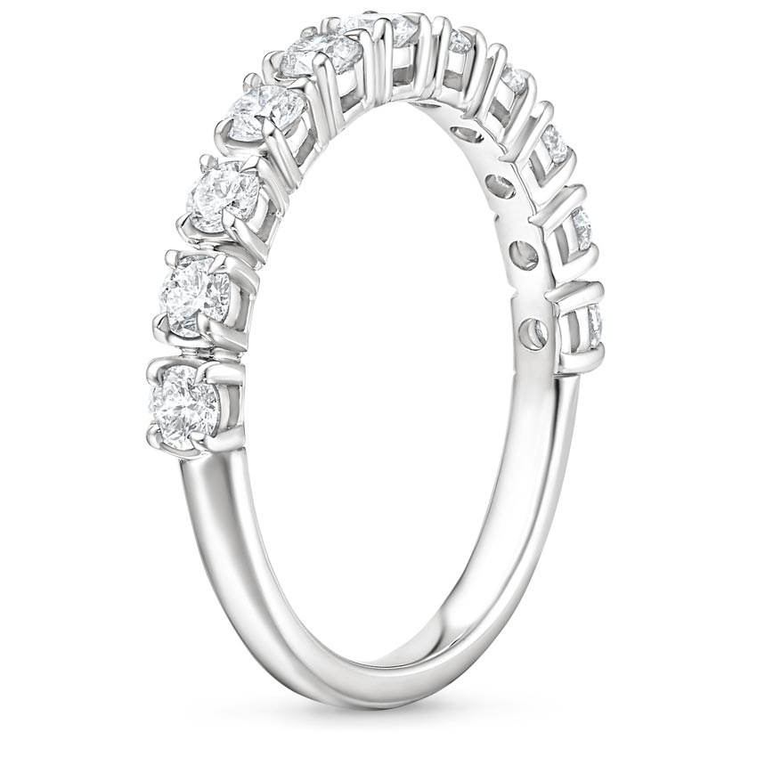 Platinum Jade Trau Cella Diamond Ring, large side view