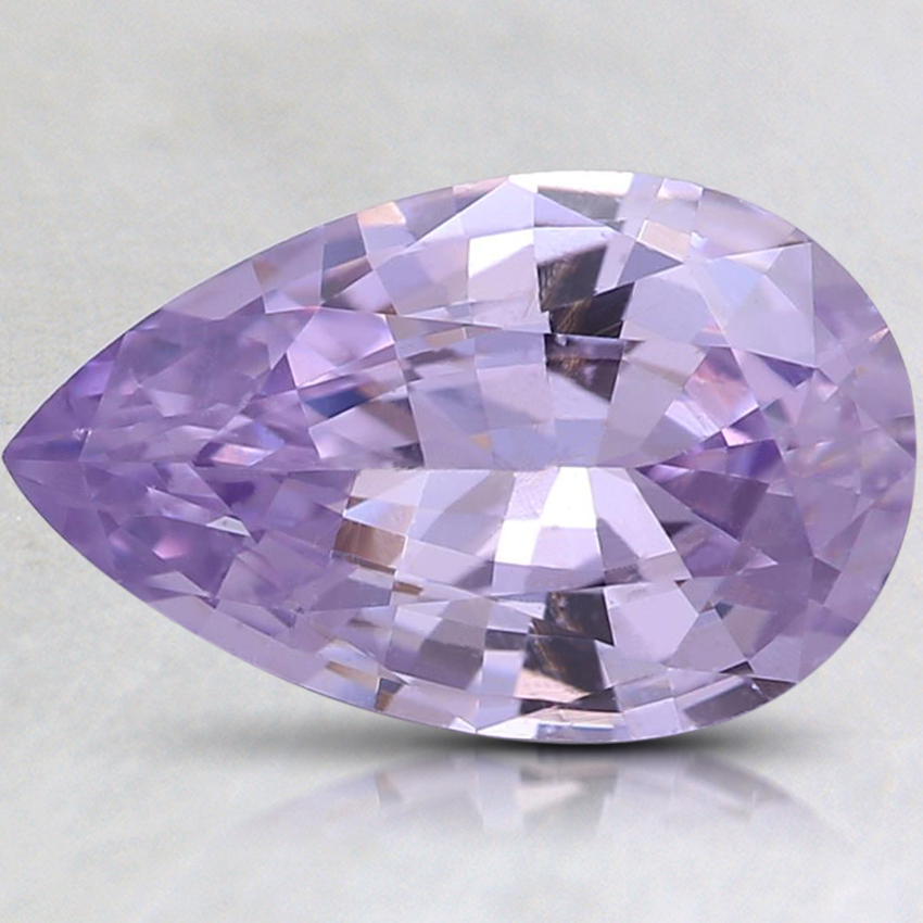10.4x6.5mm Purple Pear Sapphire