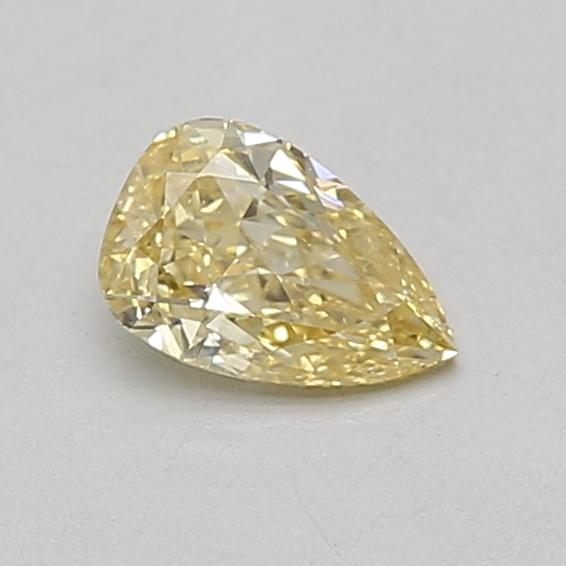 0.52 Ct. Fancy Intense Yellow Pear Lab Grown Diamond
