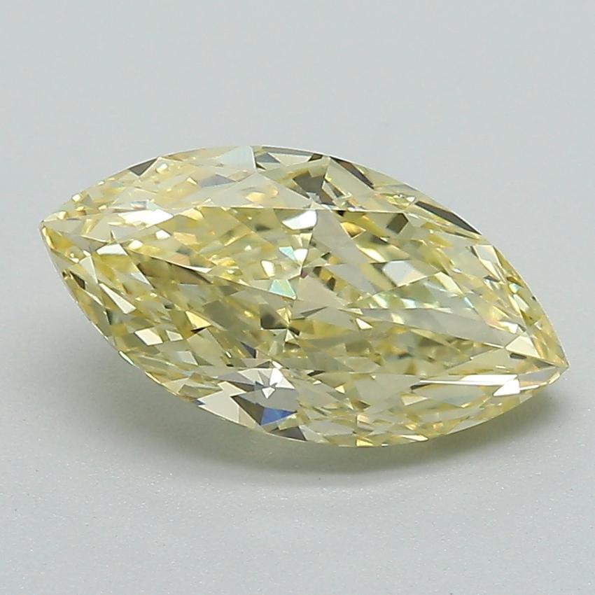 2.08 Ct. Fancy Intense Yellow Marquise Lab Grown Diamond