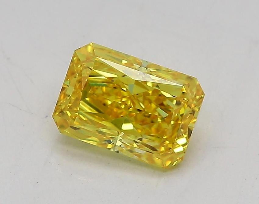 1.05 Ct. Fancy Intense Yellow Radiant Lab Grown Diamond