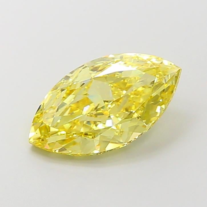 3.75 Ct. Fancy Intense Yellow Marquise Lab Grown Diamond
