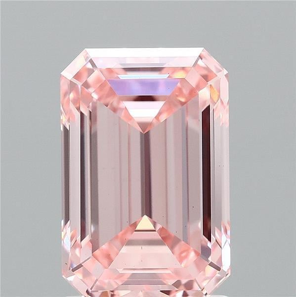 2.09 Ct. Fancy Intense Pink Emerald Lab Grown Diamond