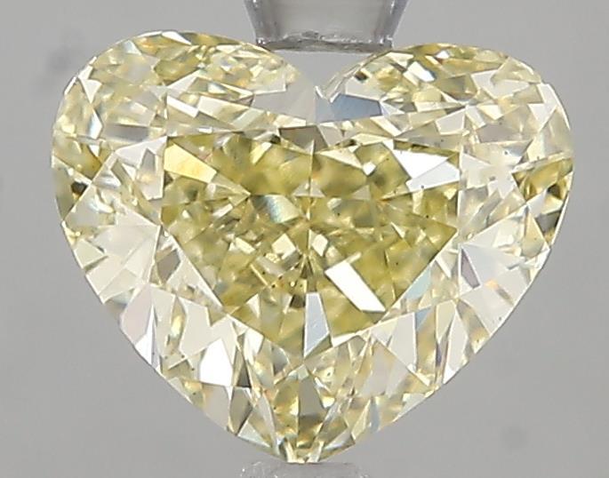 2.02 Ct. Fancy Intense Yellow Heart Lab Grown Diamond