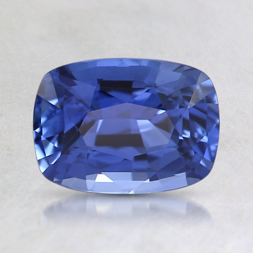 7.5x5.6mm Blue Cushion Sapphire