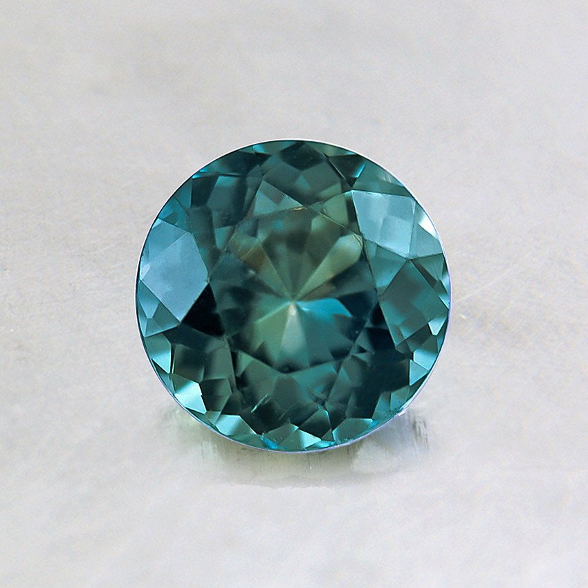5.5mm Medium Teal Round Sapphire