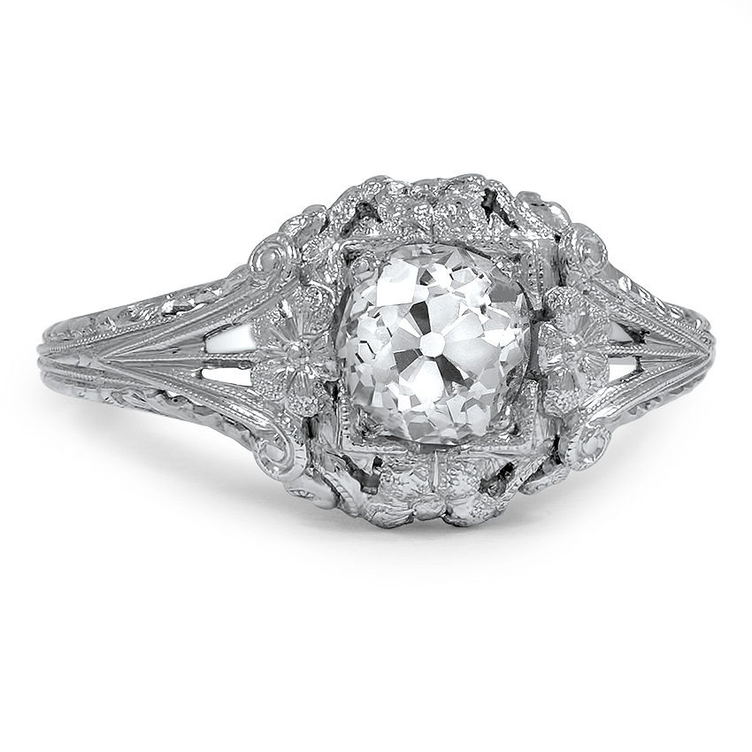 Edwardian Diamond Vintage Ring | Sana | Brilliant Earth