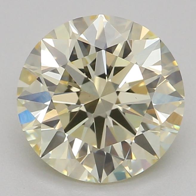 1.04 Ct. Fancy Light Yellow Round Lab Grown Diamond