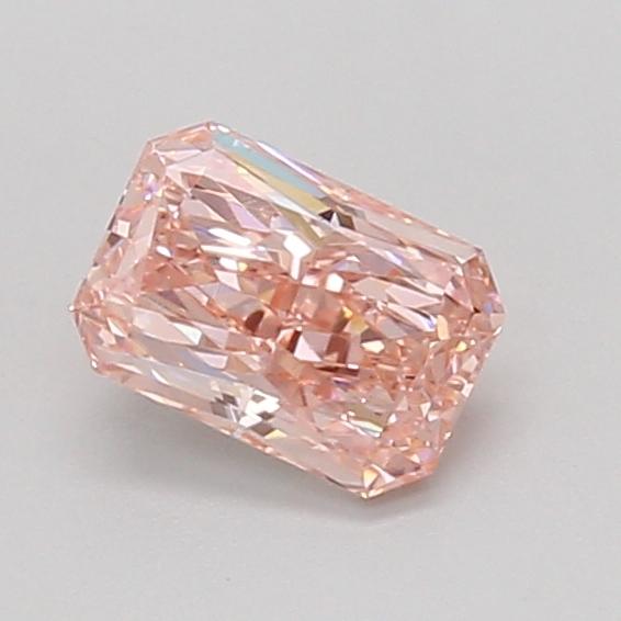 0.75 Ct. Fancy Vivid Pink Radiant Lab Grown Diamond