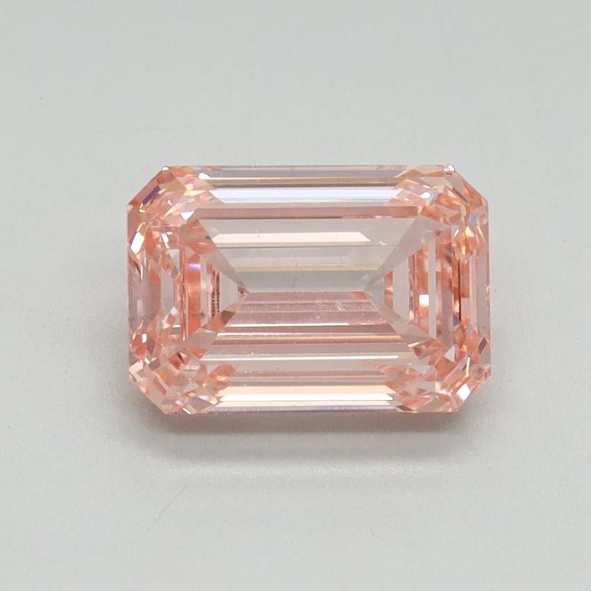 1.80 Ct. Fancy Vivid Pink Emerald Lab Grown Diamond
