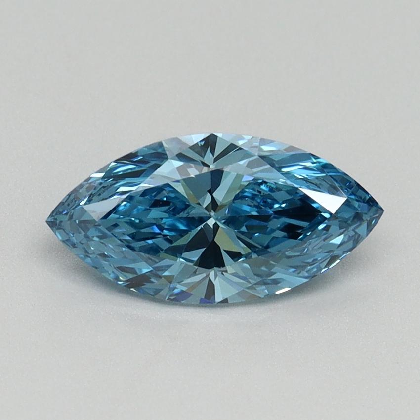 1.04 Ct. Fancy Vivid Blue Marquise Lab Grown Diamond