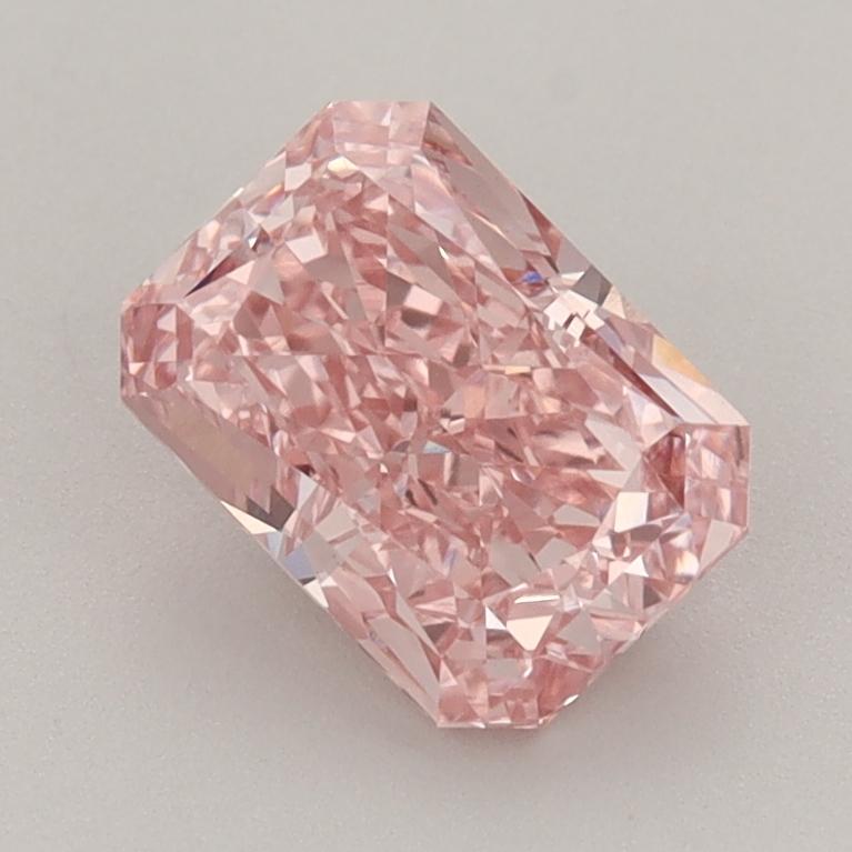 1.55 Ct. Fancy Pink Radiant Lab Grown Diamond