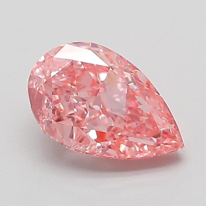 1.02 Ct. Fancy Vivid Pink Pear Lab Grown Diamond