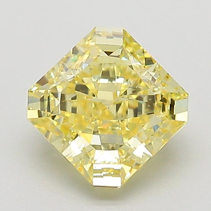 1.59 Ct. Fancy Yellow Radiant Lab Grown Diamond