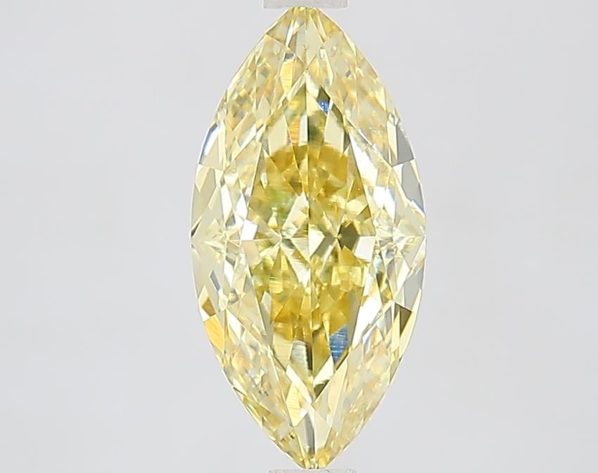 2.03 Ct. Fancy Yellow Marquise Lab Grown Diamond