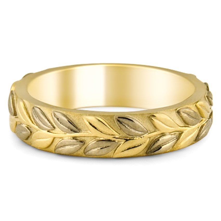 Custom Eternity Leaf Band