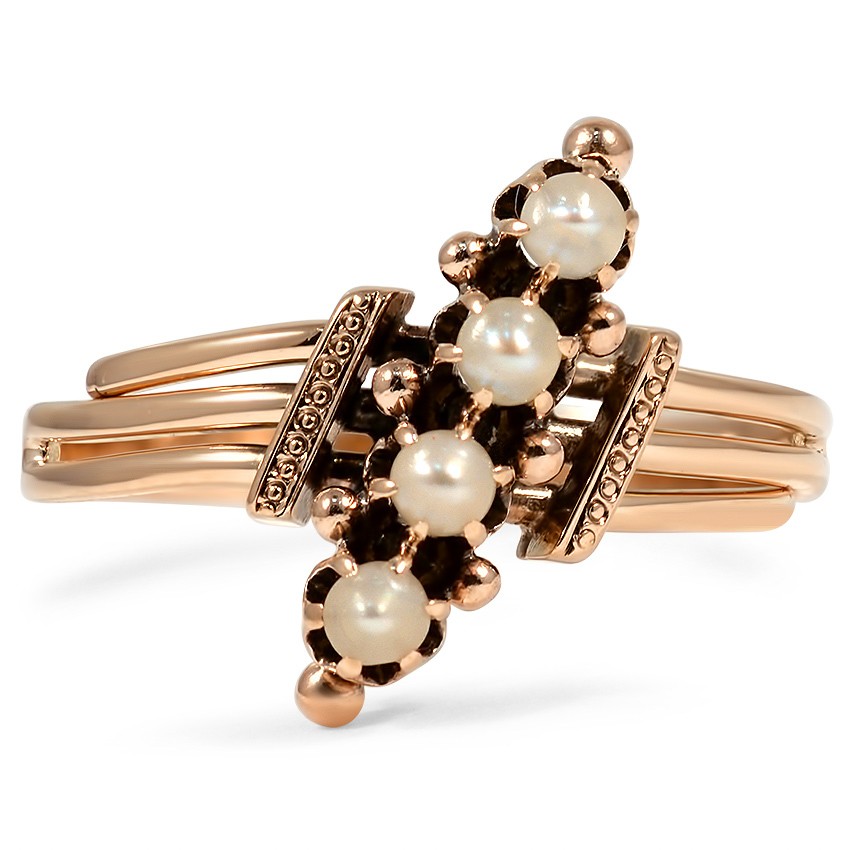 Victorian Pearl Vintage Ring