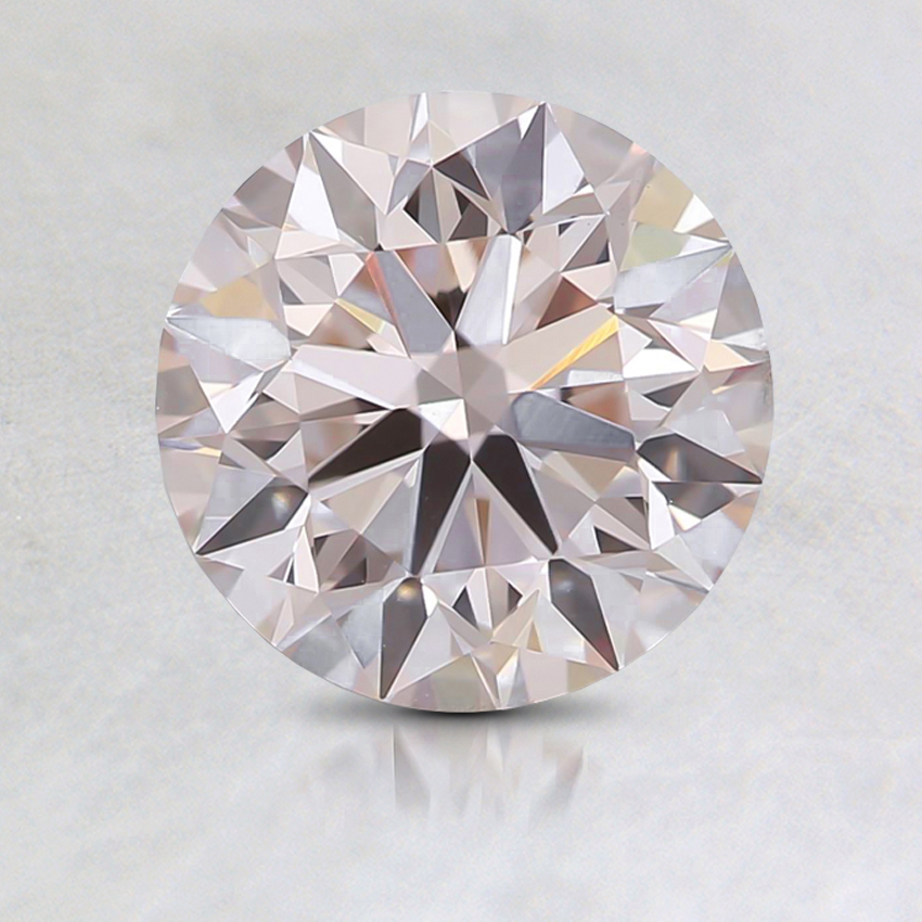 2.01 Ct. Fancy Faint Pink Round Lab Grown Diamond