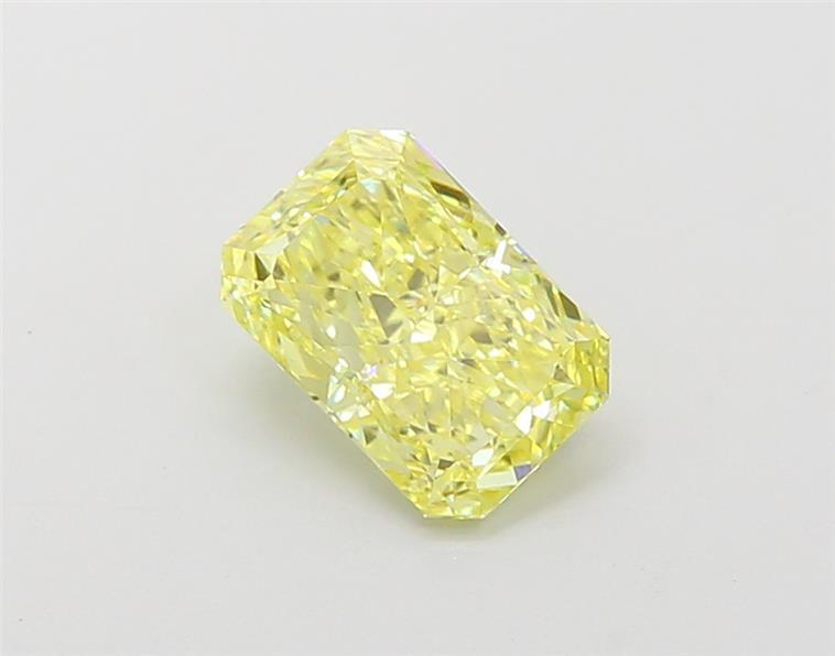1.38 Ct. Fancy Vivid Yellow Radiant Lab Grown Diamond