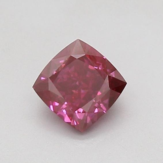 0.57 Ct. Fancy Deep Pink Cushion Lab Grown Diamond