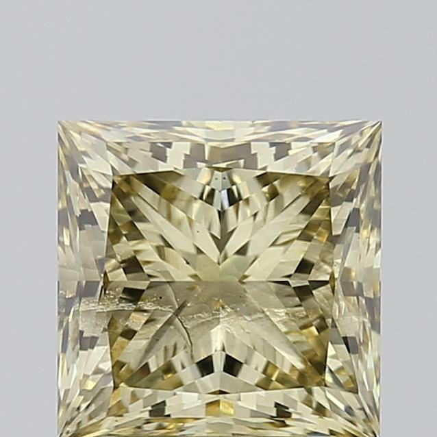 2.05 Ct. Fancy Yellow Princess Lab Grown Diamond
