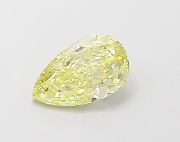 0.34 Ct. Fancy Light Yellow Pear Lab Grown Diamond
