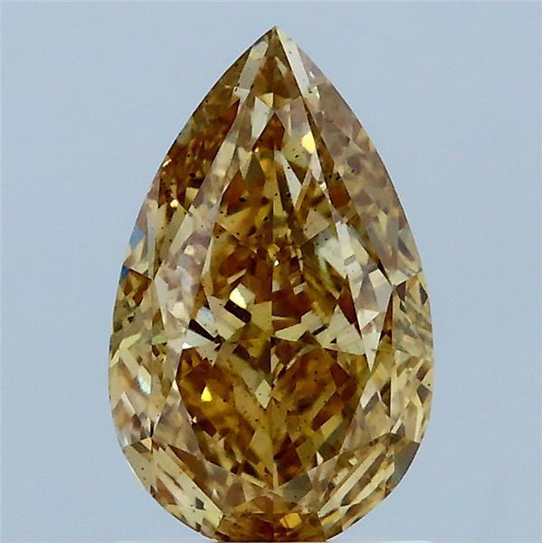 1.50 Ct. Fancy Intense Yellow Pear Lab Grown Diamond