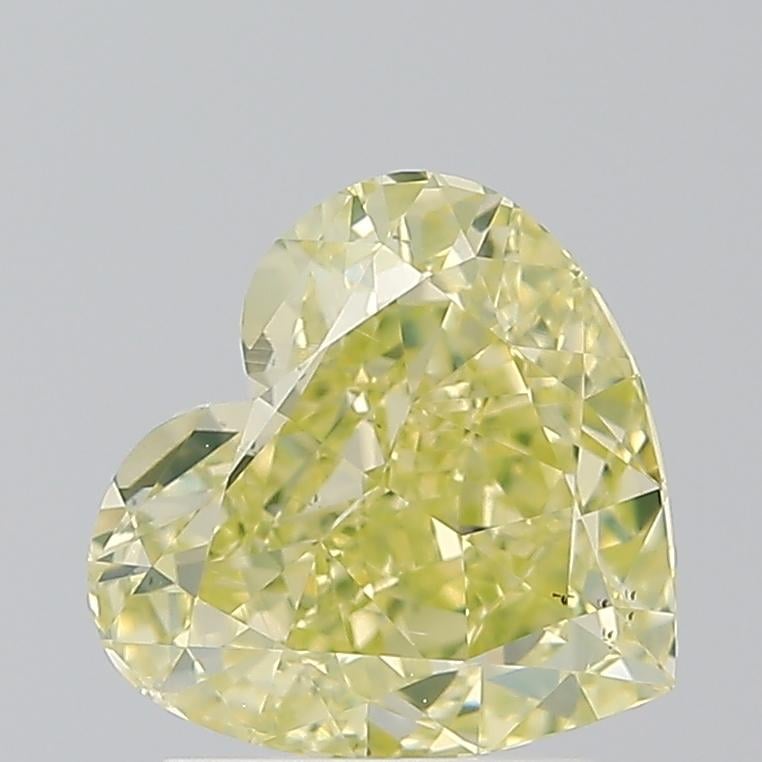 2.01 Ct. Fancy  Yellow Heart Diamond