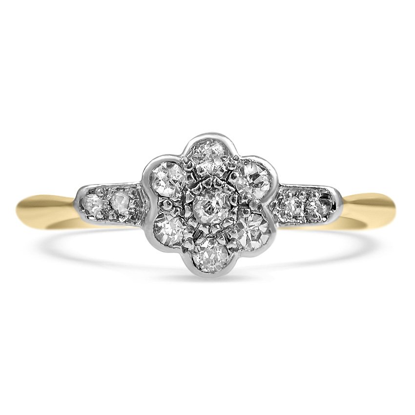 Edwardian Diamond Vintage Ring | Carlsbad | Brilliant Earth